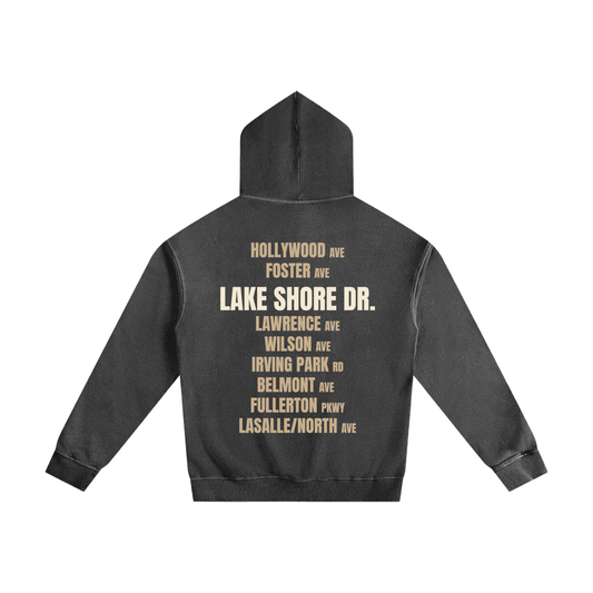 Hoodie,Shadadow,Lake shore drive,Chicago hoodie