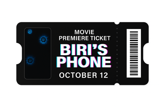 BIRI’S PHONE — MOVIE PREMIERE TICKET